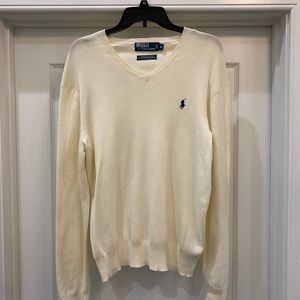 Polo V-Neck Sweater
